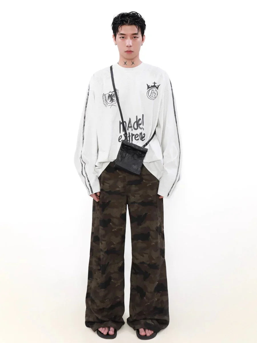 [MRNEARLY] STREET GRAFFITI T-SHIRT J0094