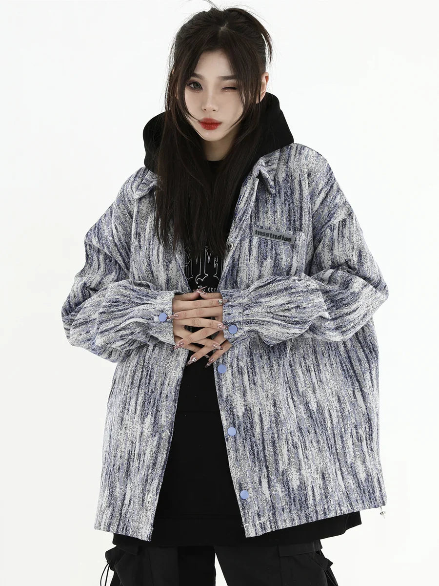 [INSstudios] WASHED DENIM JACKET S0066