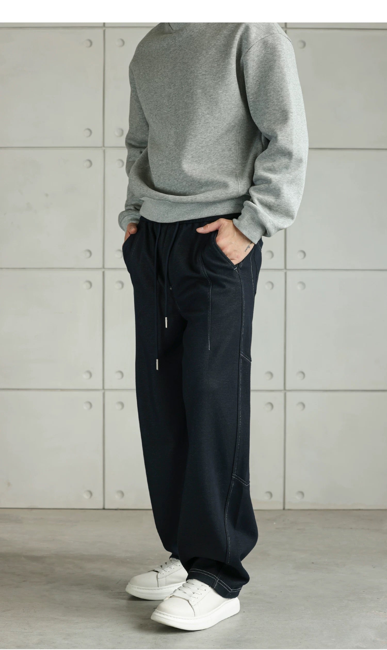 Men’s Retro American Raw Denim Jeans B0031