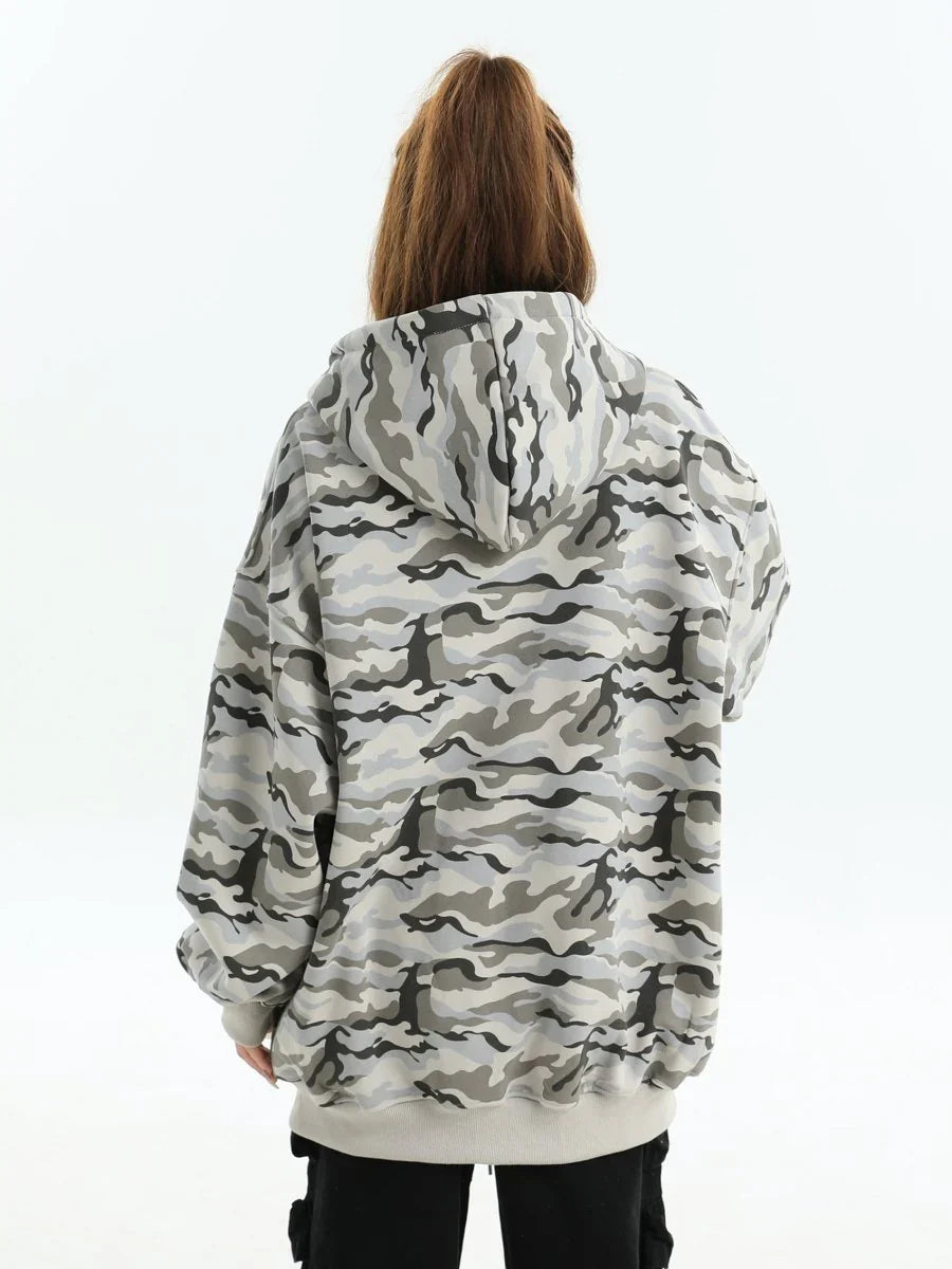 [INSstudios] FULL PRINT CAMOUFLAGE JACKET T0095