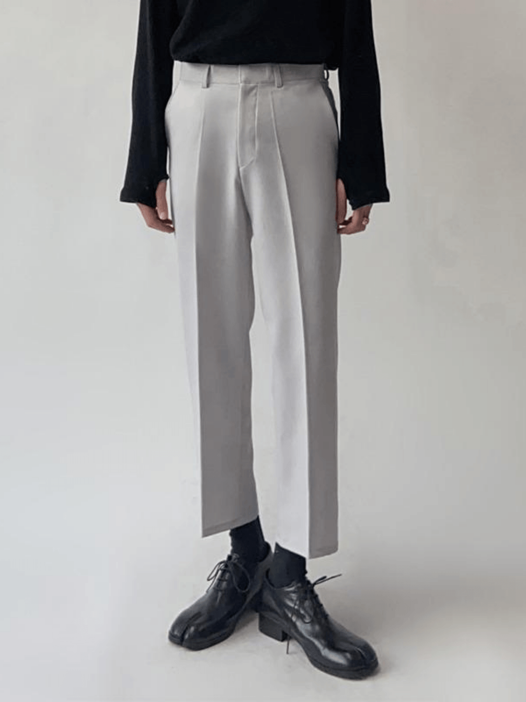 Center Press Ankle Slacks B0154