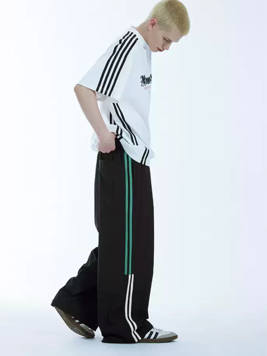 loose wide leg casual pants B0327