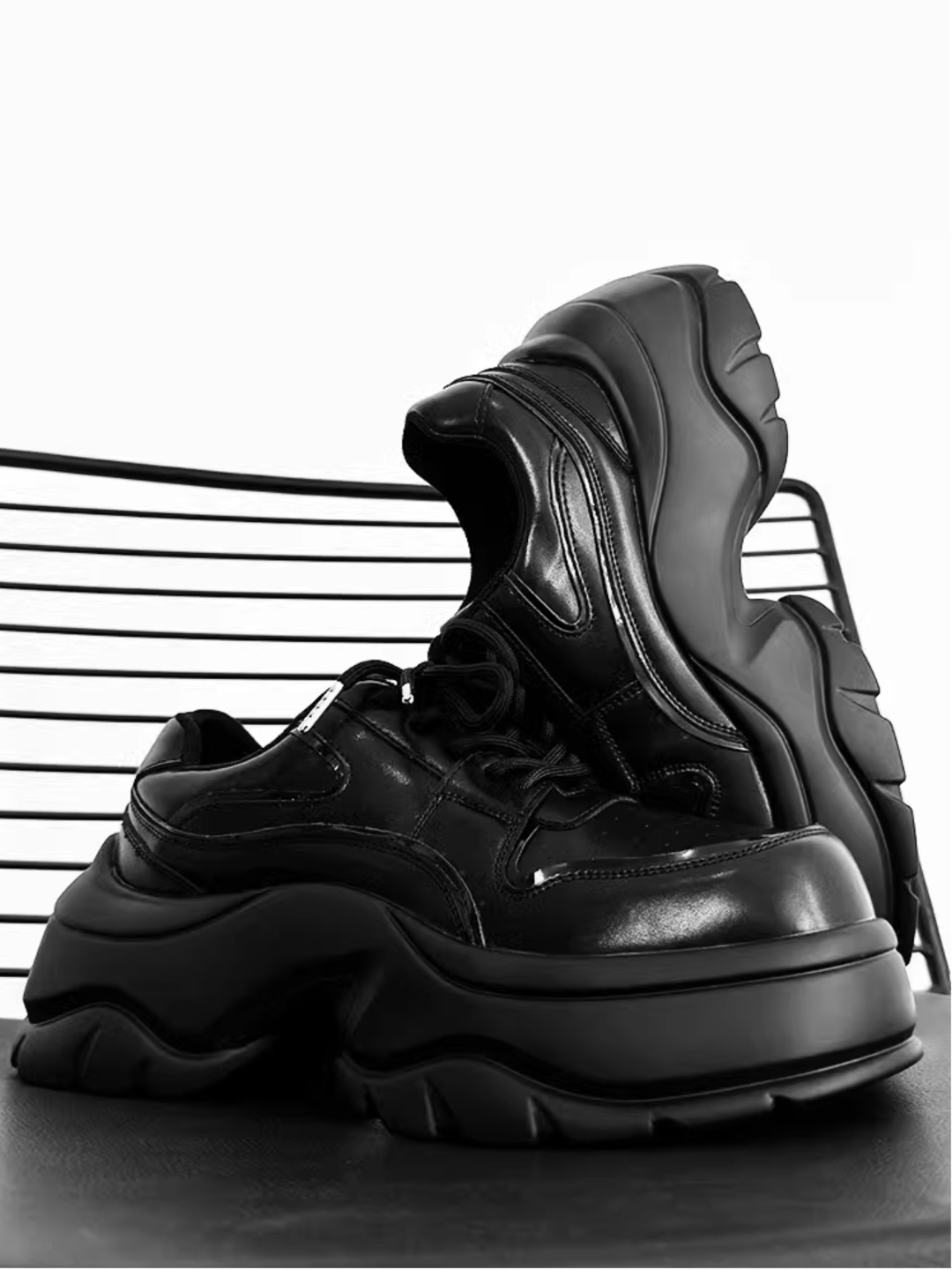 Black daddy shoes S022