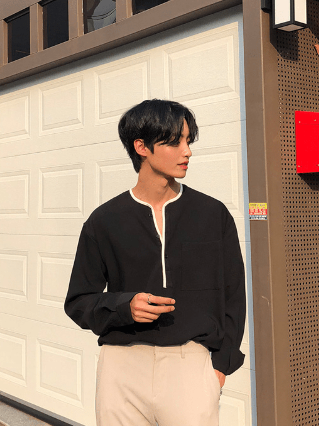 [MRCYC] loose pullover shirt J0129