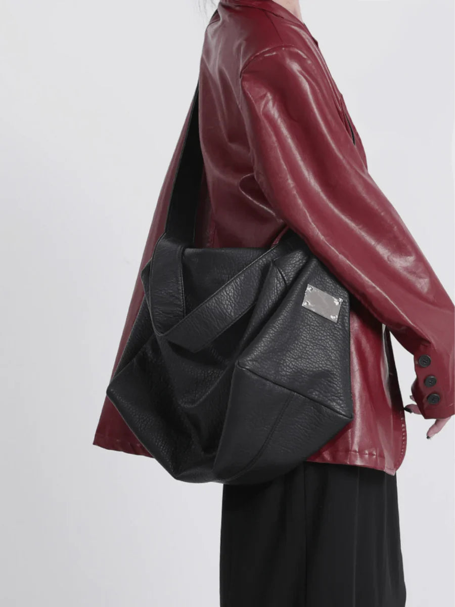 CROSSBODY SOFT LEATHER SHOULDER BAG A0061