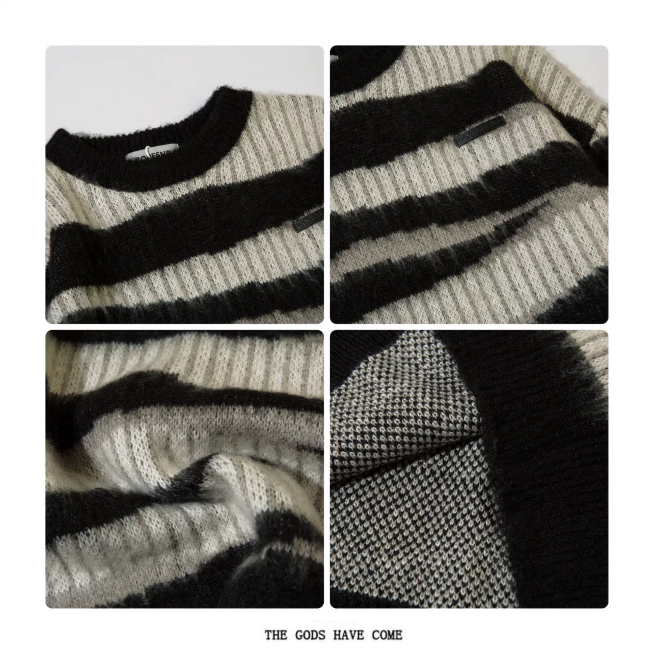 Men’s American Streetwear Oversized Sweater S0011