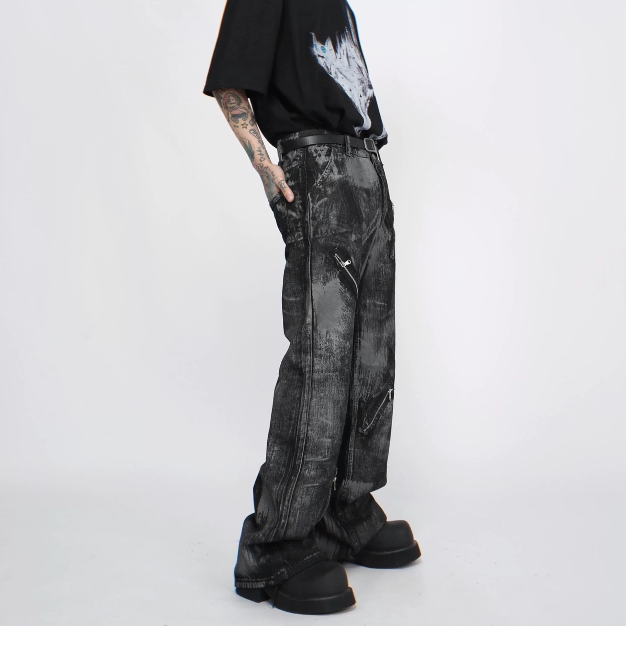 Men’s American Utility Carpenter Denim Jeans B0027