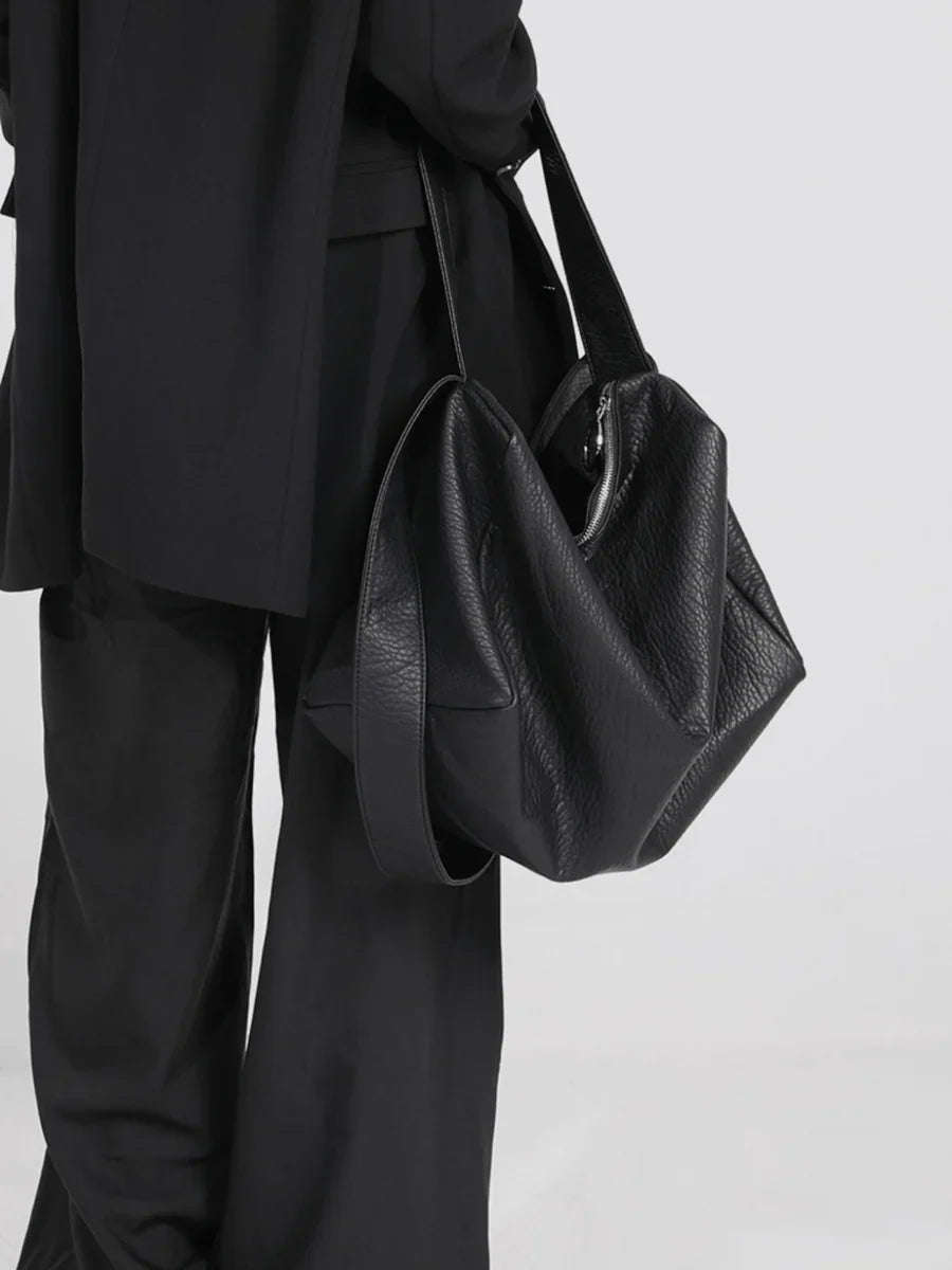 CROSSBODY SOFT LEATHER SHOULDER BAG A0061