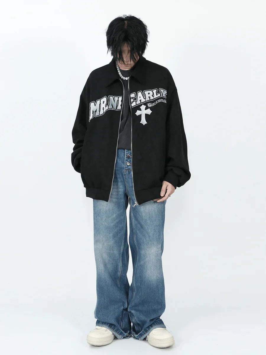 [MRNEARLY] SUEDE VINTAGE JACKET T0116