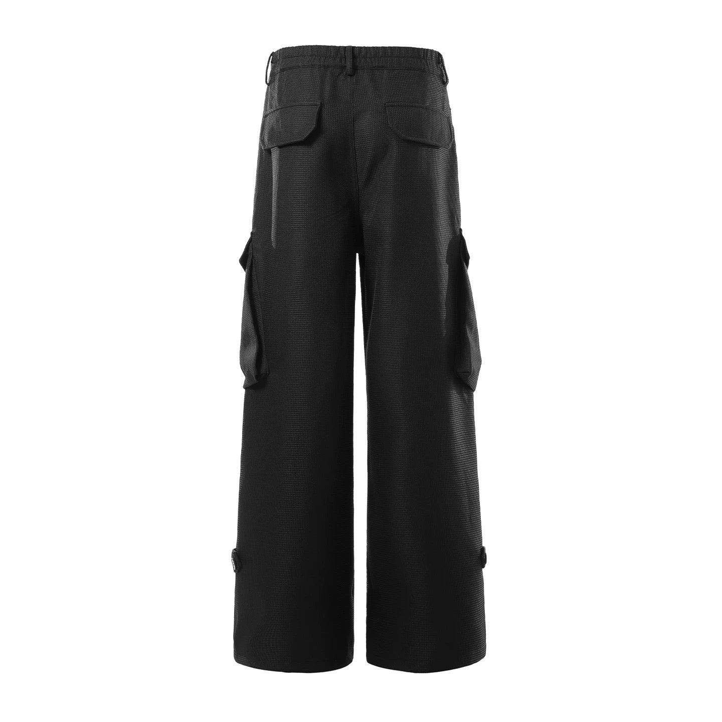 Men’s Straight-Leg Multi-Pocket Cargo Pants – American Vintage Utility Streetwear B0084