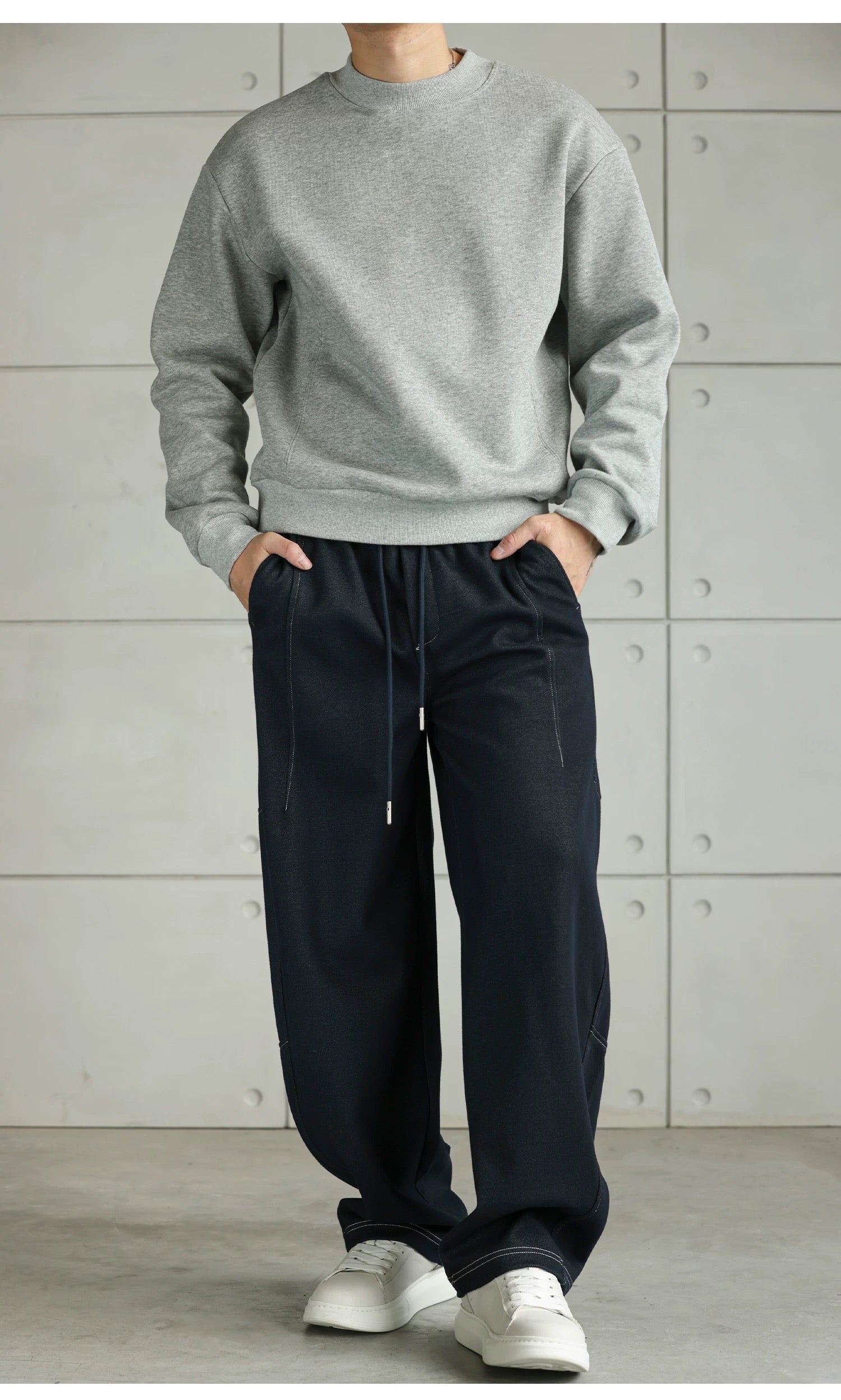 Men’s Retro American Raw Denim Jeans B0031