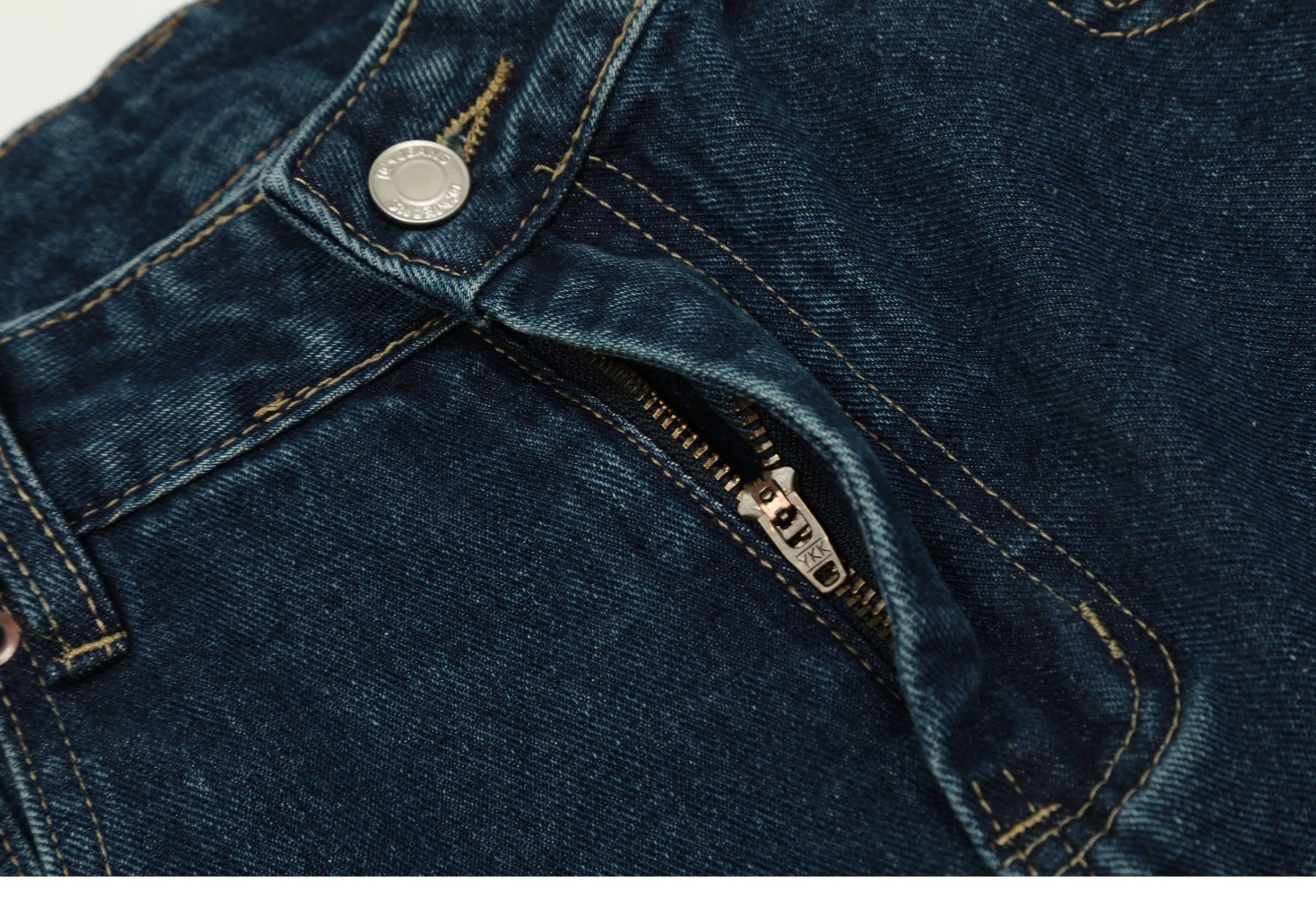 Vaqueros vintage americanos multibolsillos: pantalones vaqueros holgados de trabajo urbanos B0060