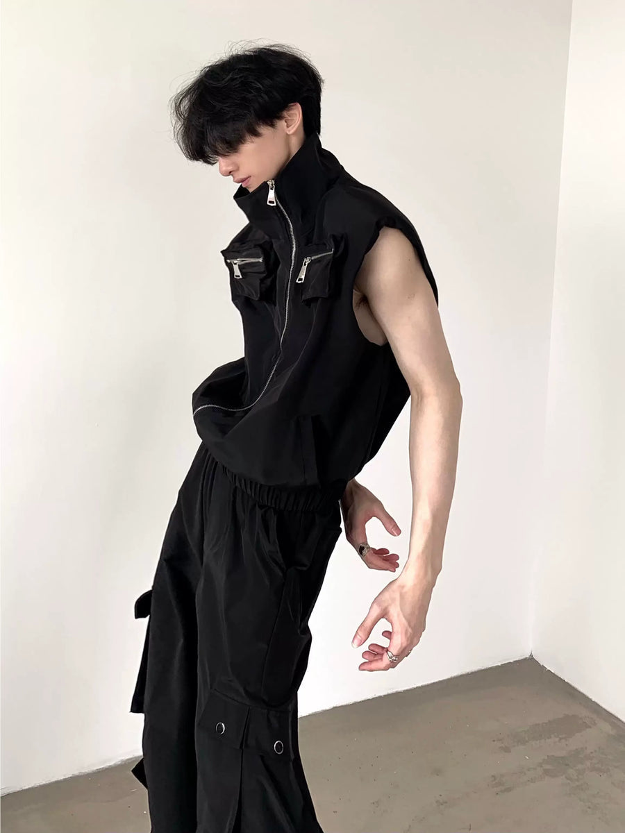 [AUTUMNWIND] WORK MEN'S SUMMER TOPS + BOTTOMS S0061