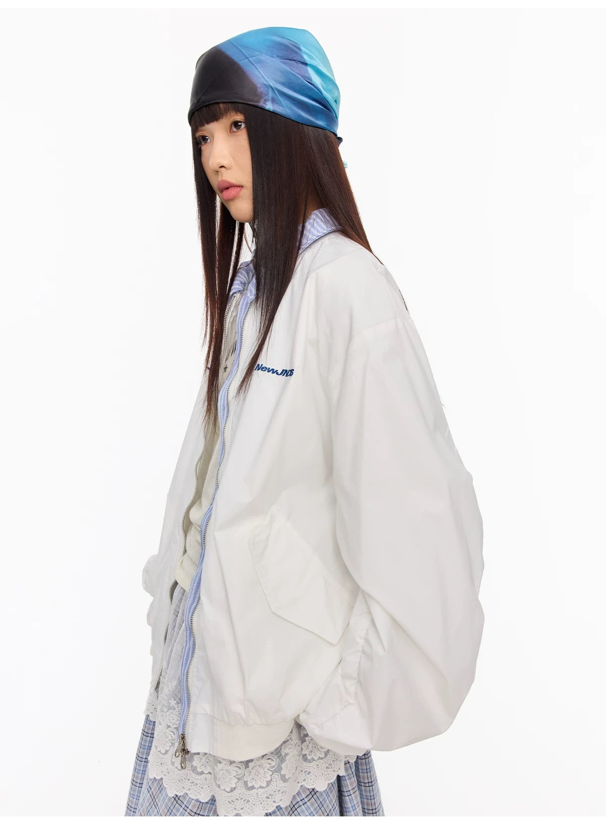 Chaqueta de béisbol vintage bordada con capas para hombre – Chaqueta bomber estilo streetwear retro T0075