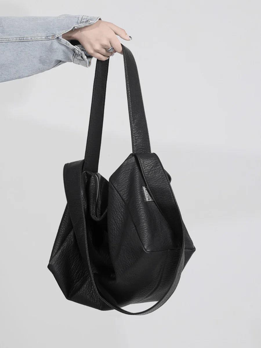 CROSSBODY SOFT LEATHER SHOULDER BAG A0061