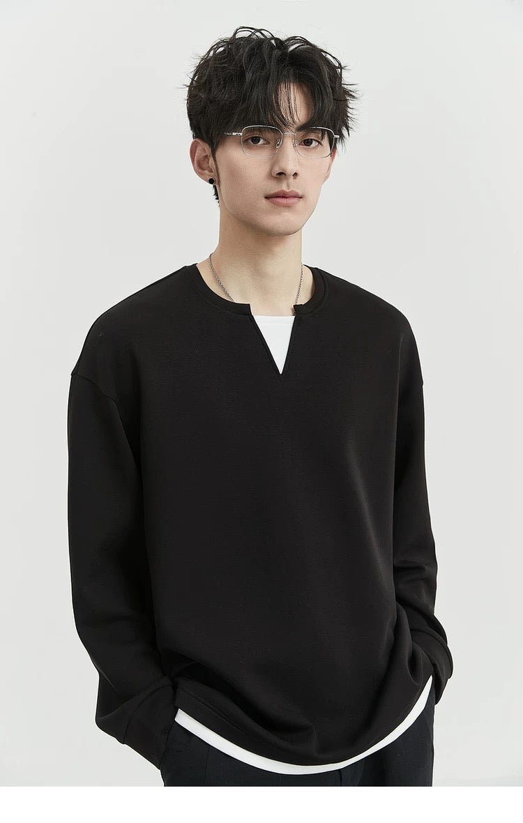 Bee Surprise Club: Chic Faux Two-Piece Bodysuit T0050