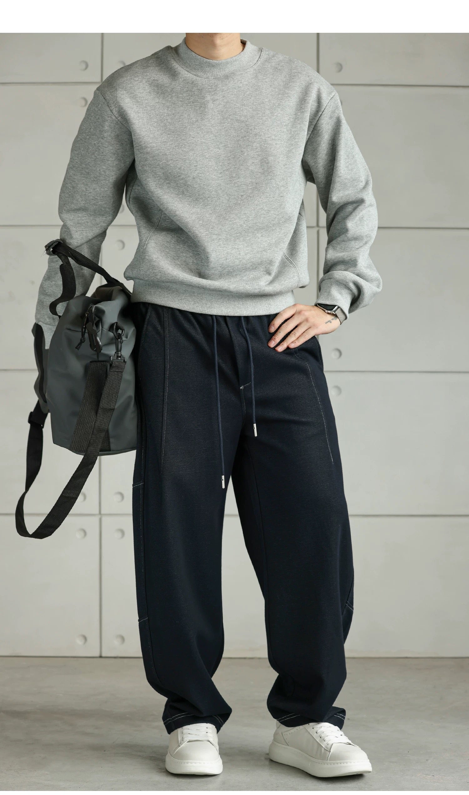 Men’s Retro American Raw Denim Jeans B0031