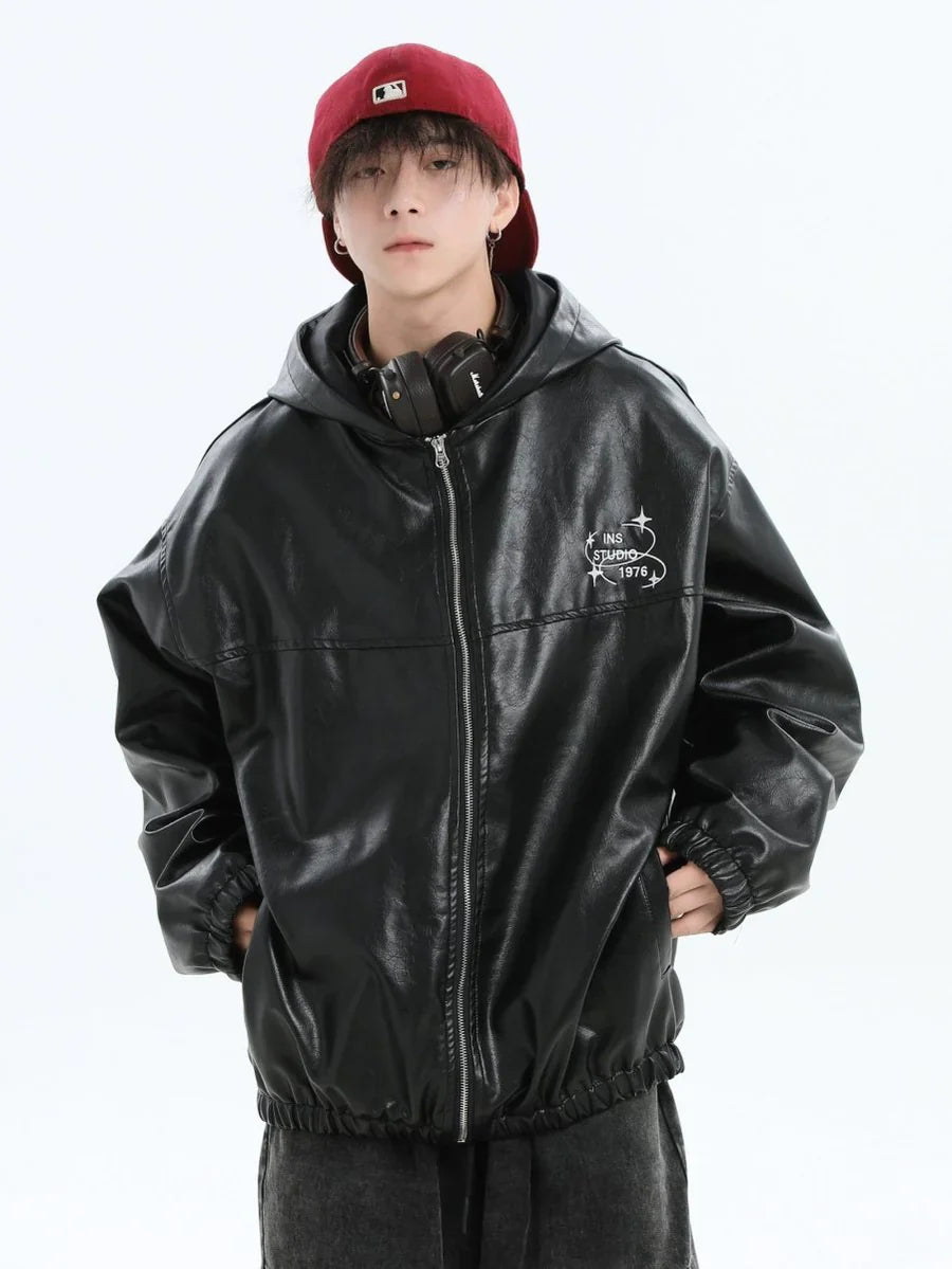 PU LEATHER JACKET T0097