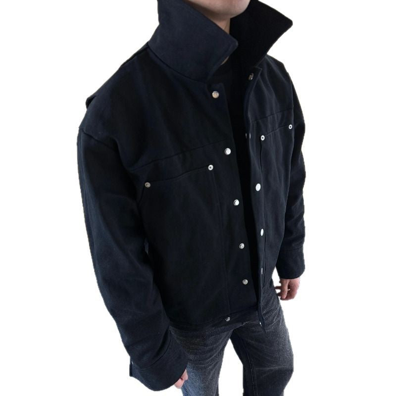 [FLAT ROOM] CLEANFIT WORK SNAP JACKET T0168