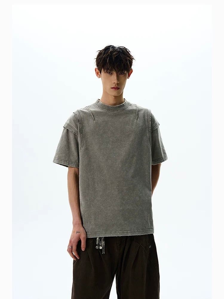 Men’s Solid Essential Short-Sleeve Tee S0014