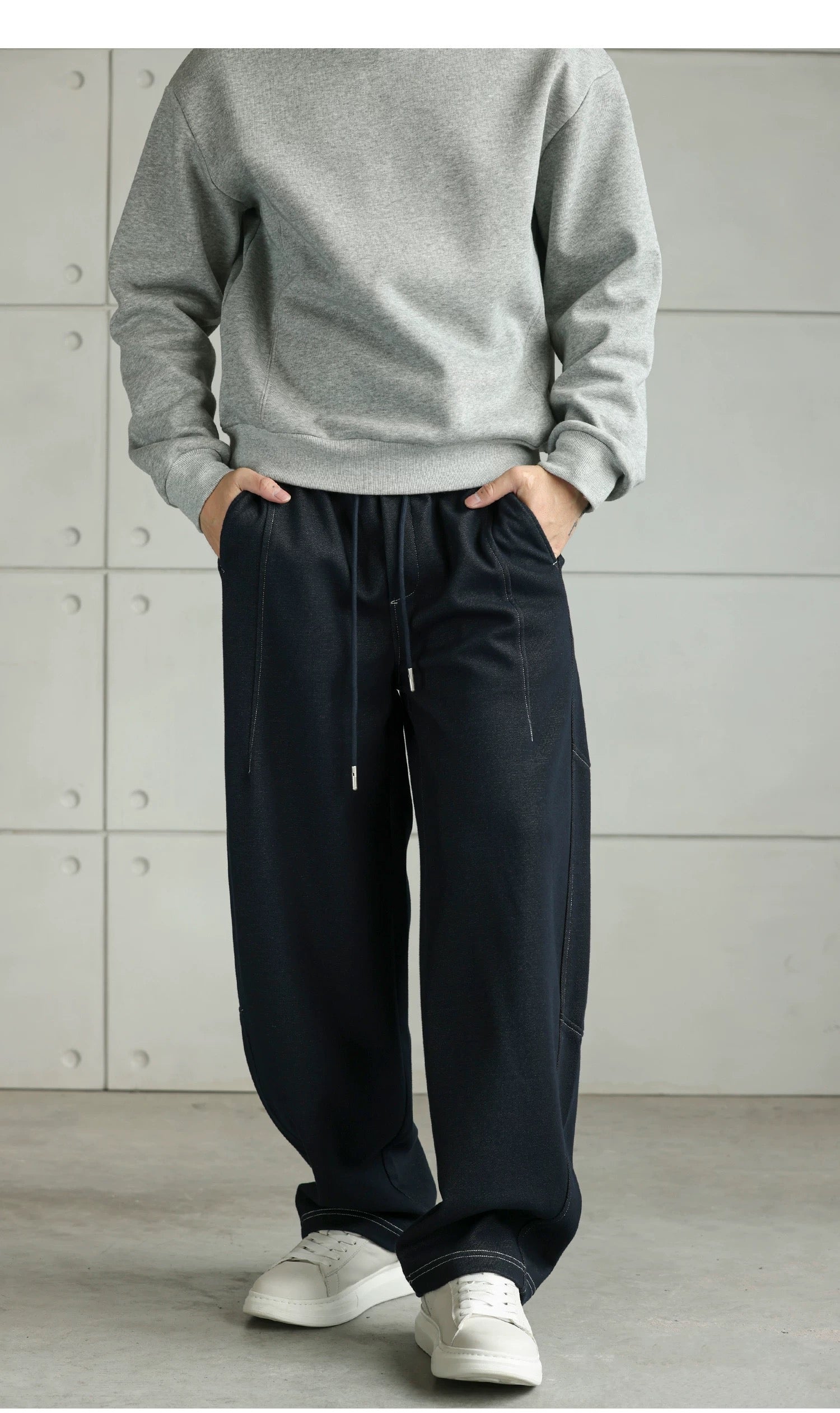 Men’s Retro American Raw Denim Jeans B0031