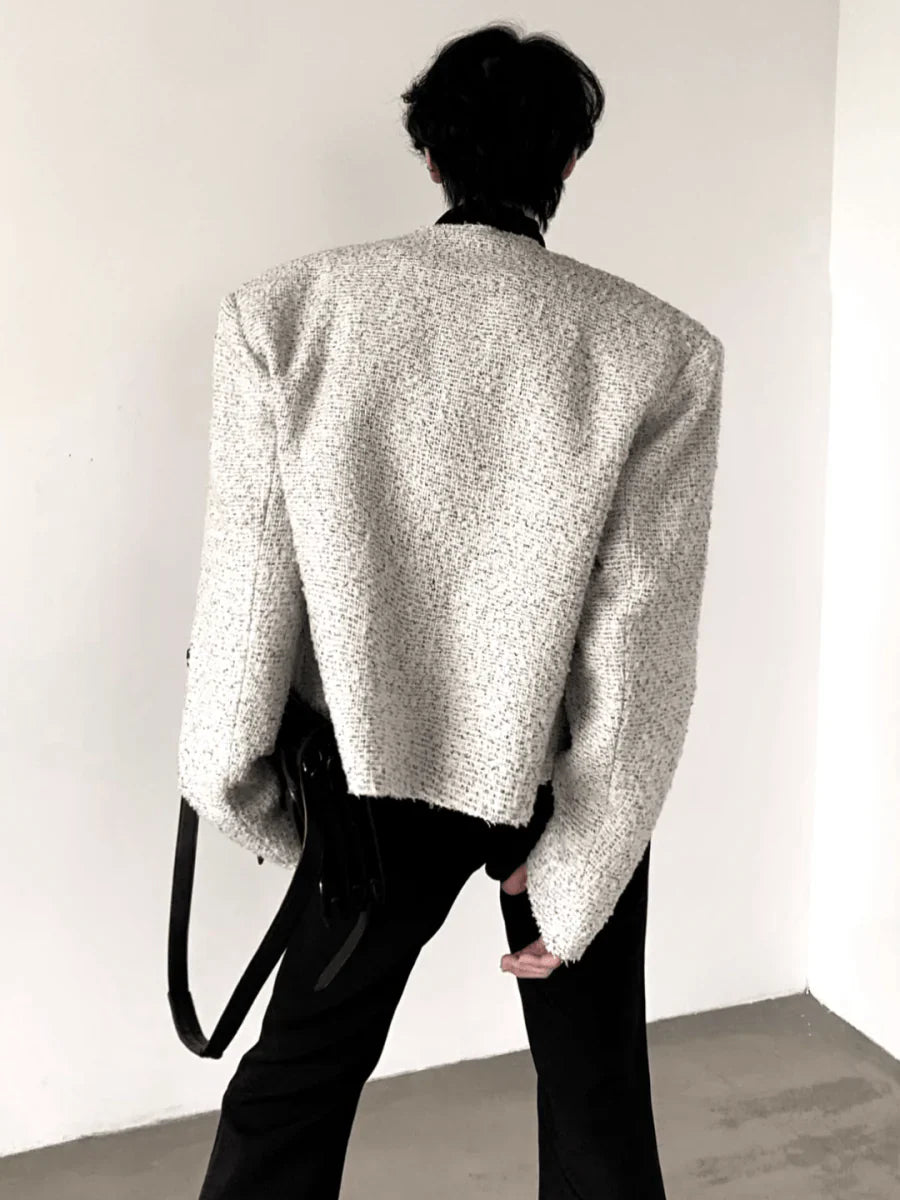 TWEED ROSE JACKET T0103