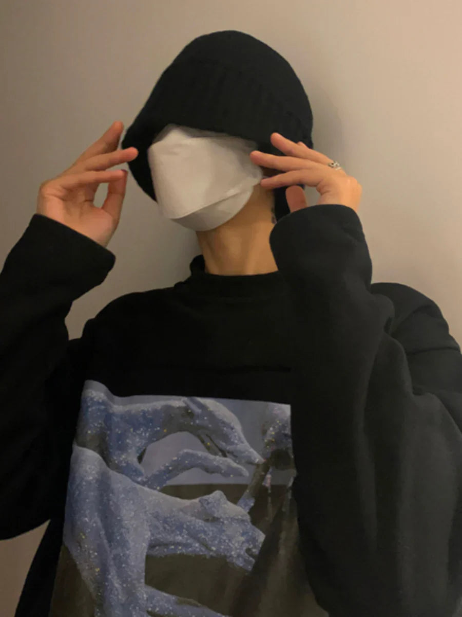 KNIT BUCKET HAT A0036