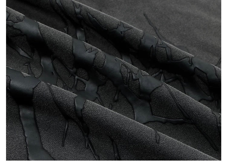 Men’s Vintage Washed Fleece Hoodie – American Retro High Street Distressed Sweatshirt S0033