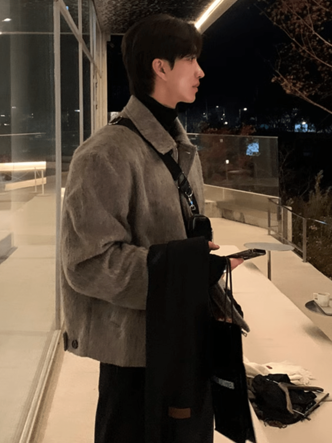 [MRCYC] deerskin velvet short jacket T0162