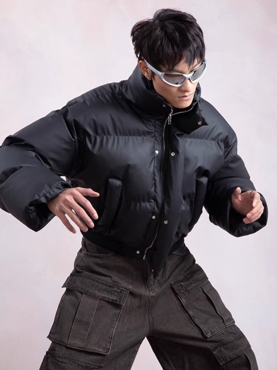 [PLAN1ONE] loose short jacket T0159