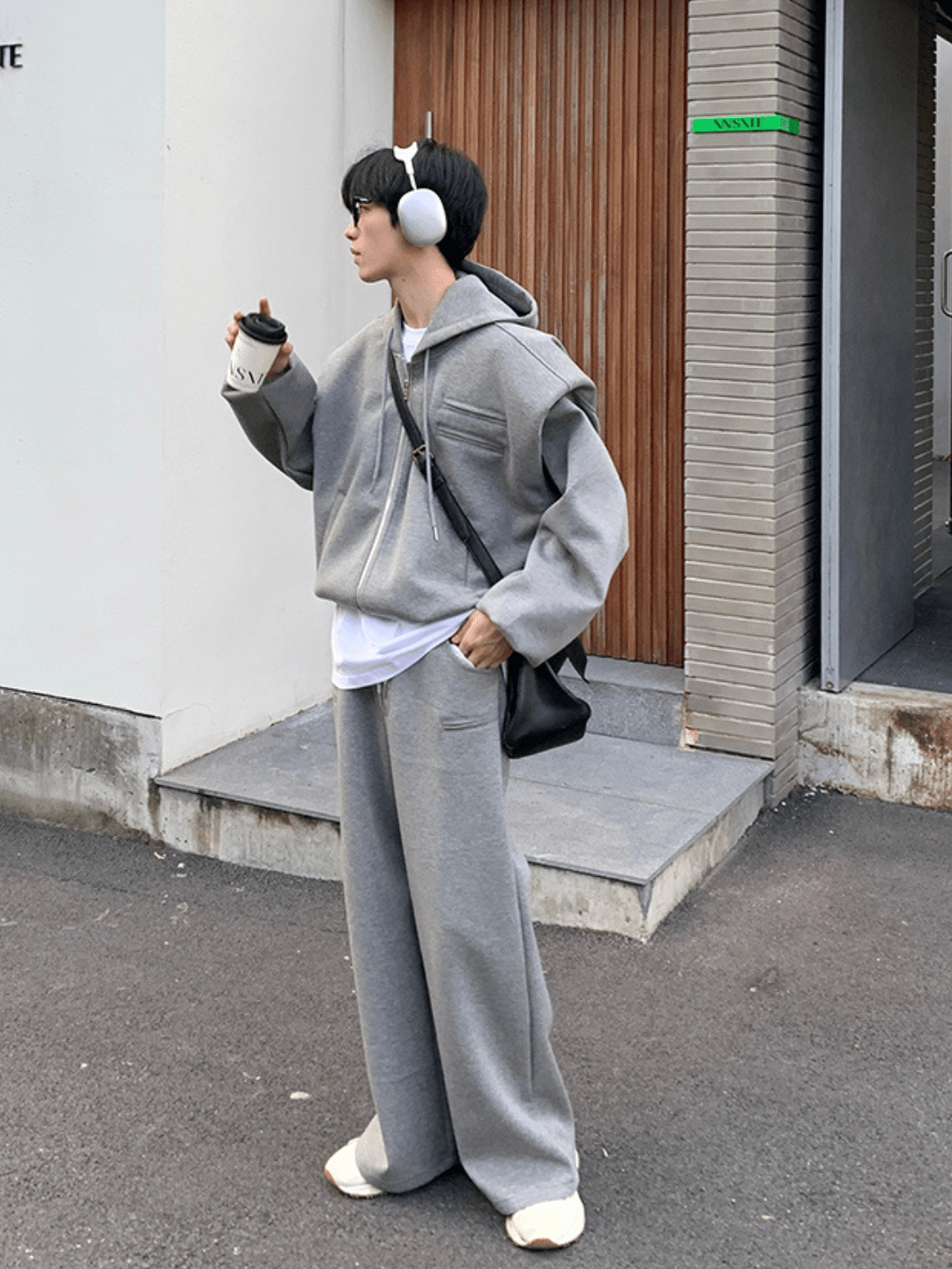 [ONELYC1NS] two-piece loose jacket and pants S0158