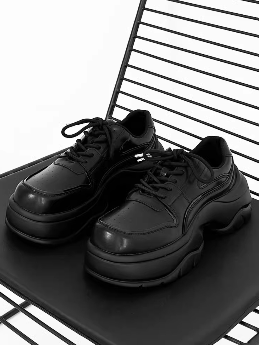 Black daddy shoes S022