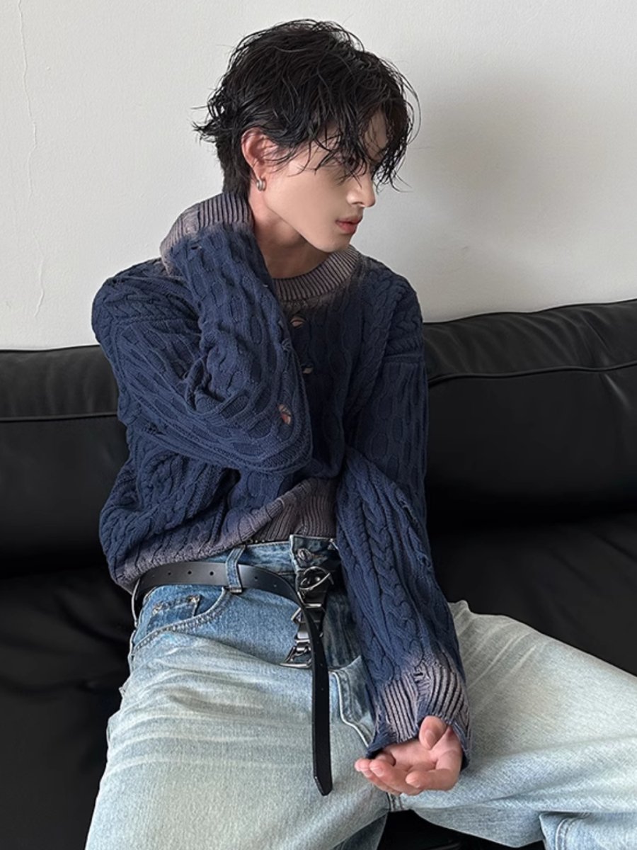 [GENESISBOY] pullover sweater S0197