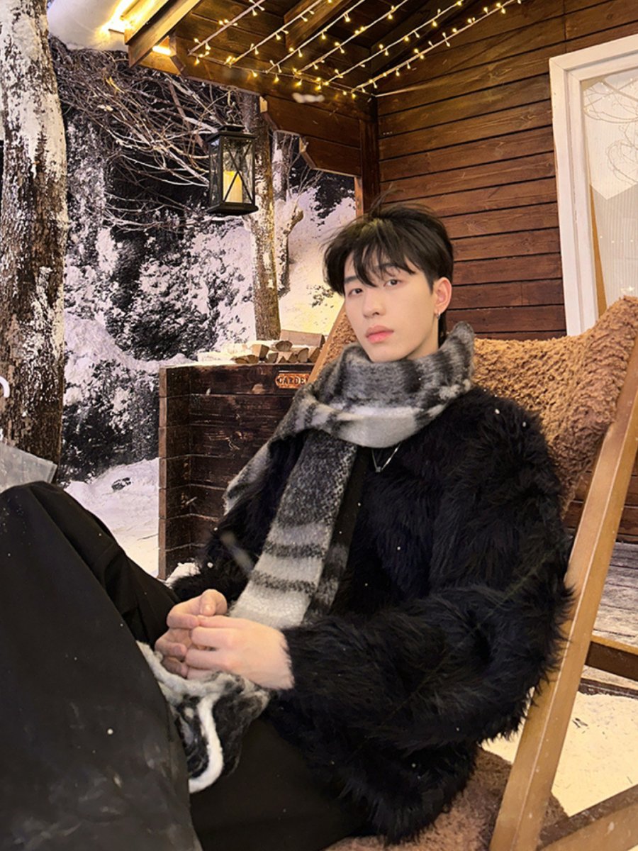 [ONELYC1NS] mink hair loose sweater S0190