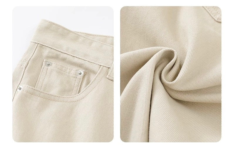 Men’s Loose Straight Wide-Leg Pants – American Minimalist Streetwear Trousers B0082