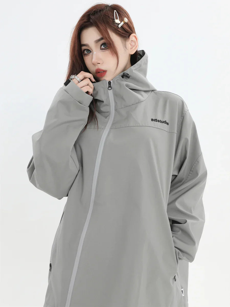 [INSstudios] AMERICAN OBLIQUE ZIPPER T0096