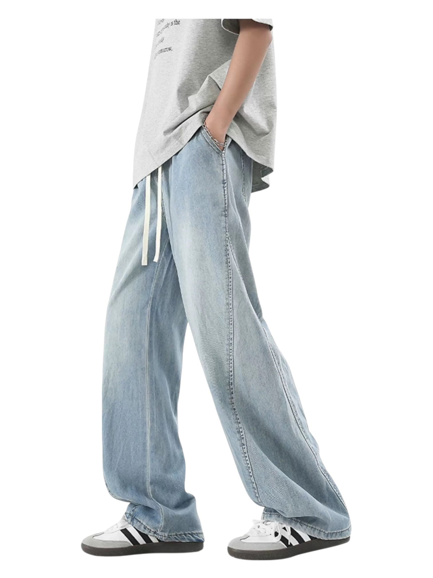 CLEANFIT DRAPE JEANS B0192