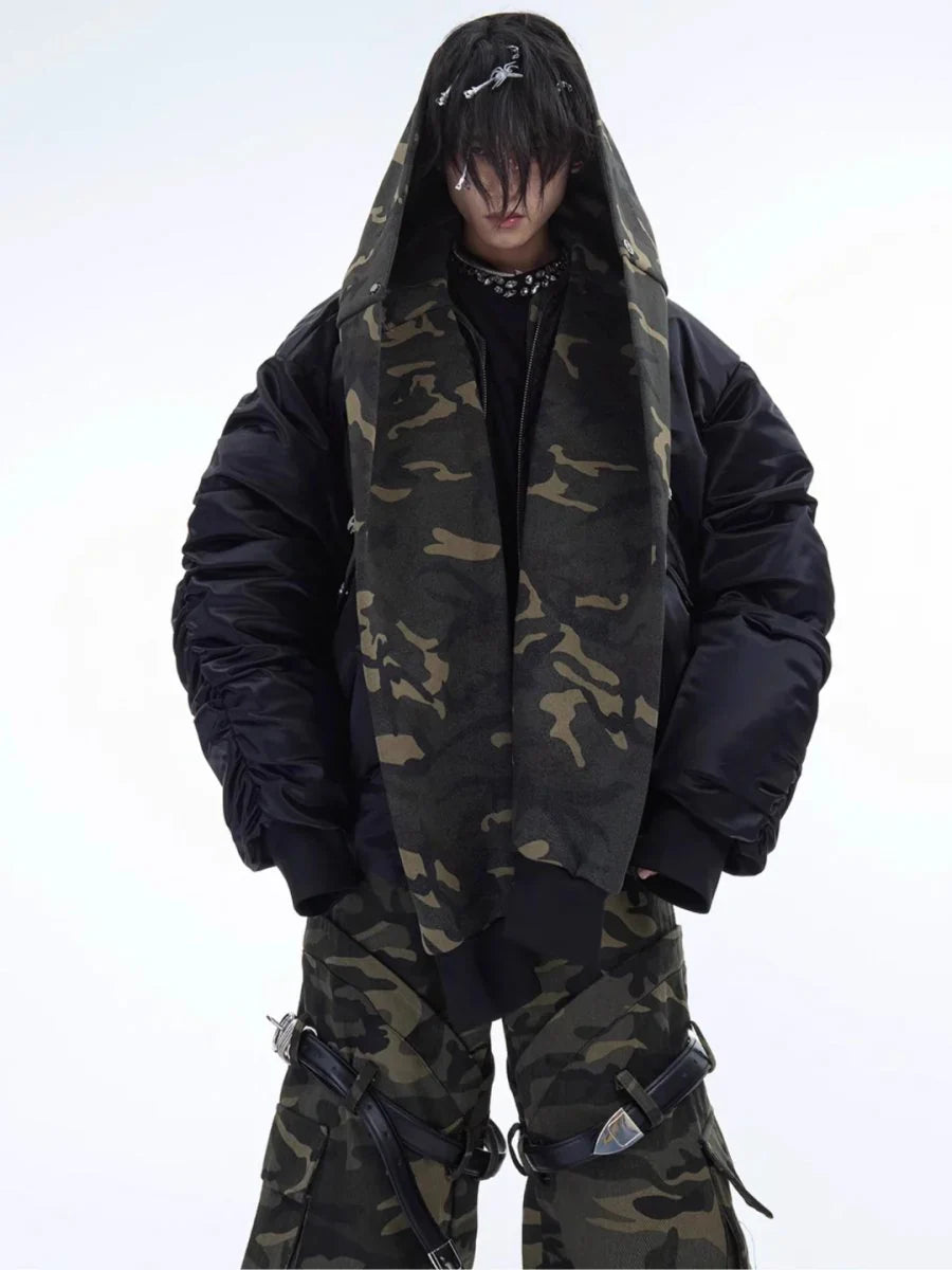 [CULTUREE] カモフラージュコットンジャケット T0088