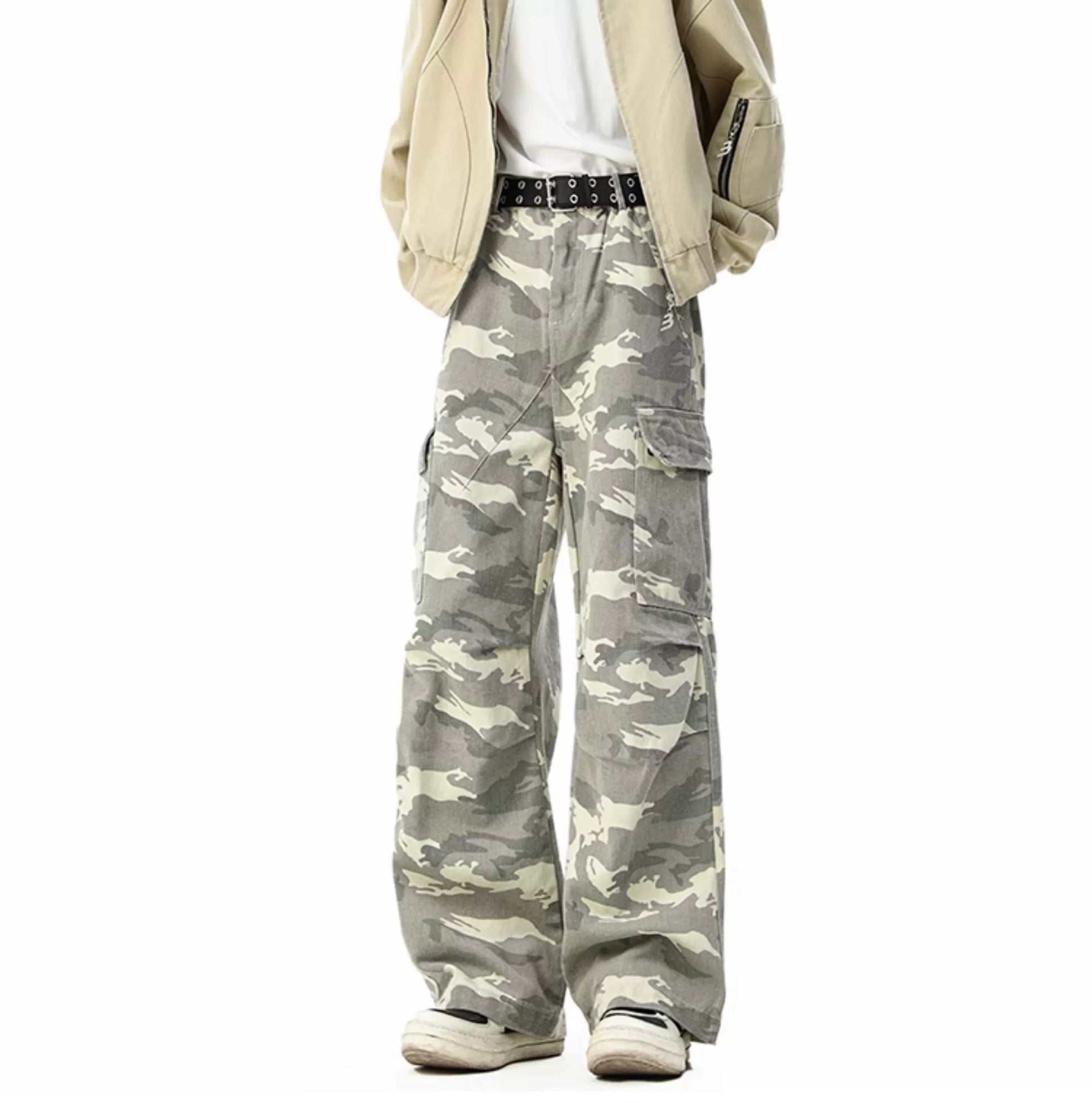 Men’s American Washed Camo Cargo Pant B0050