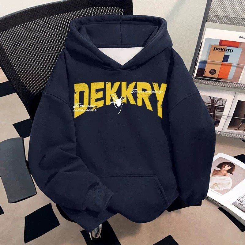 Men’s Vintage American Hoodie – Clean Fit Streetwear Pullover Sweatshirt S0039