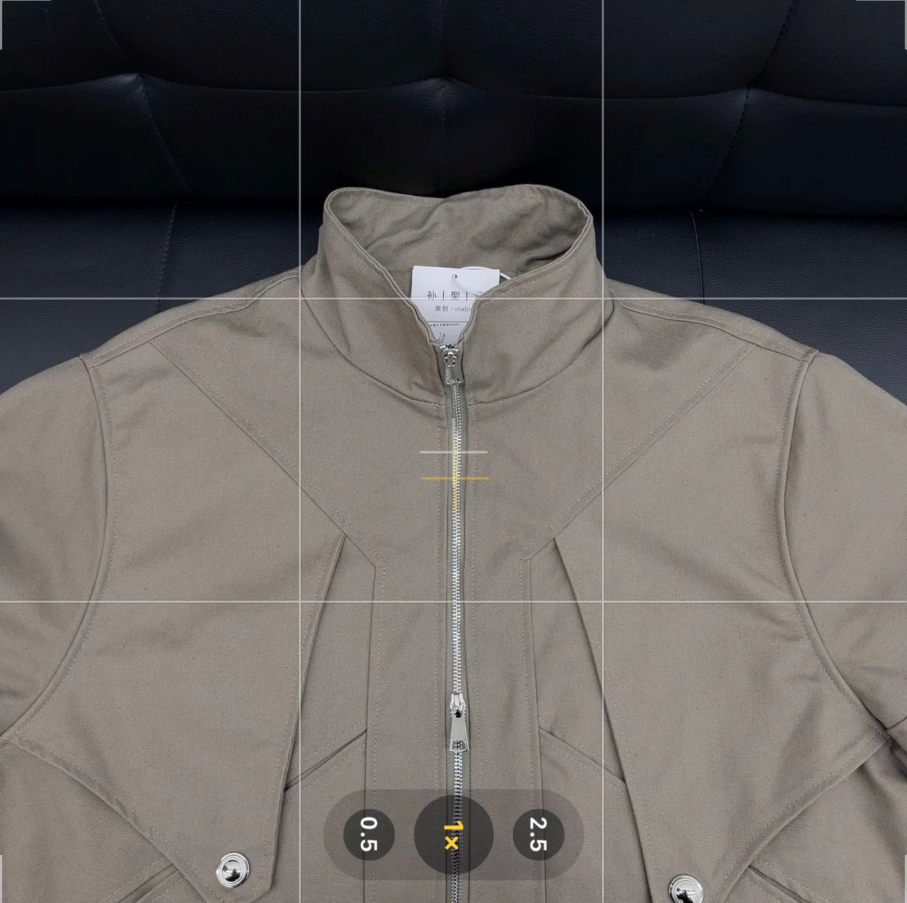 Men’s Stand Collar Jacket – Minimal Clean Fit Streetwear Outerwear T0166