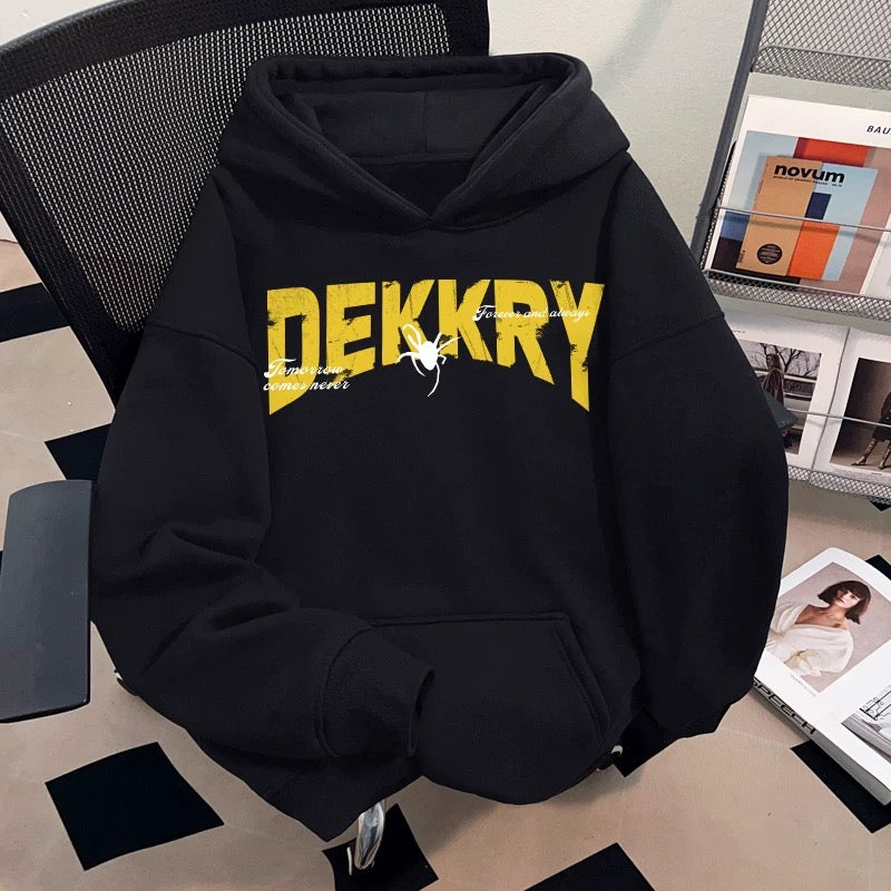 Men’s Vintage American Hoodie – Clean Fit Streetwear Pullover Sweatshirt S0039