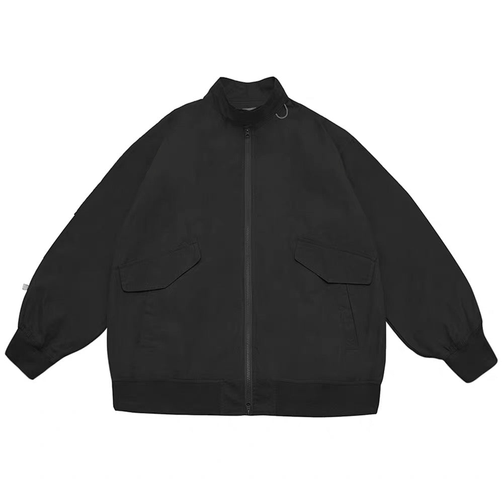 Cityboy オーバーサイズ アビエイタージャケット メンズ キルティング スタンドカラー パッド入りコート 冬用ユーティリティワークウェア T0002