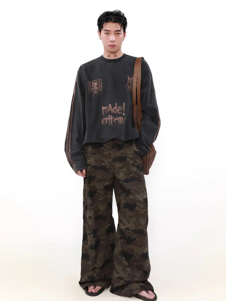 [MRNEARLY] STREET GRAFFITI T-SHIRT J0094