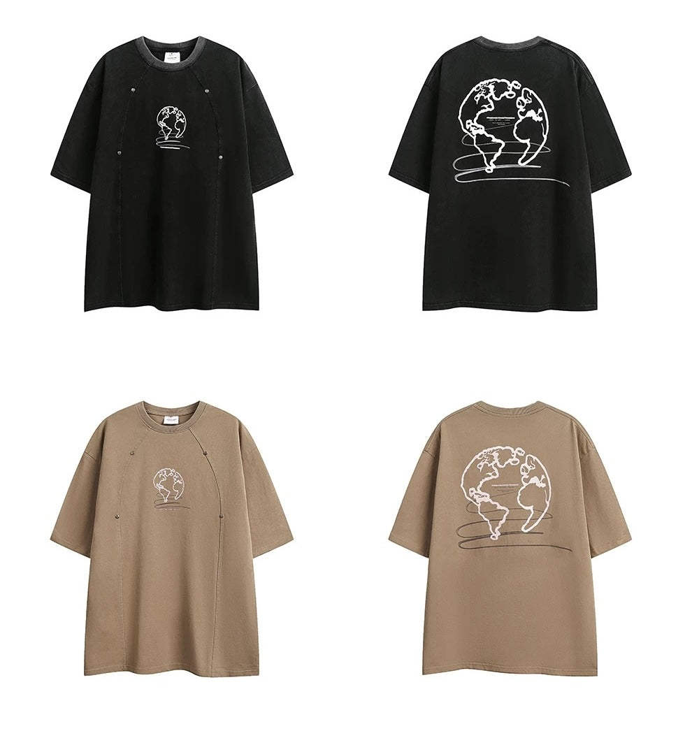 Men’s Solid Color Short-Sleeve T-Shirt S0009