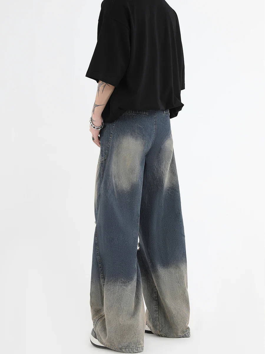 AMERICAN CUT WASH JEANS B0112