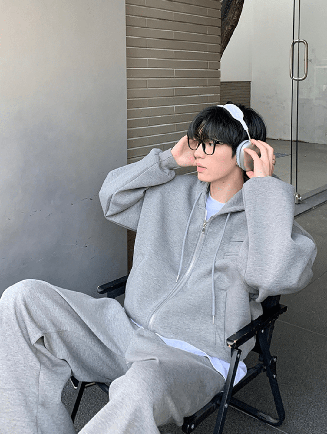 [ONELYC1NS] two-piece loose jacket and pants S0158