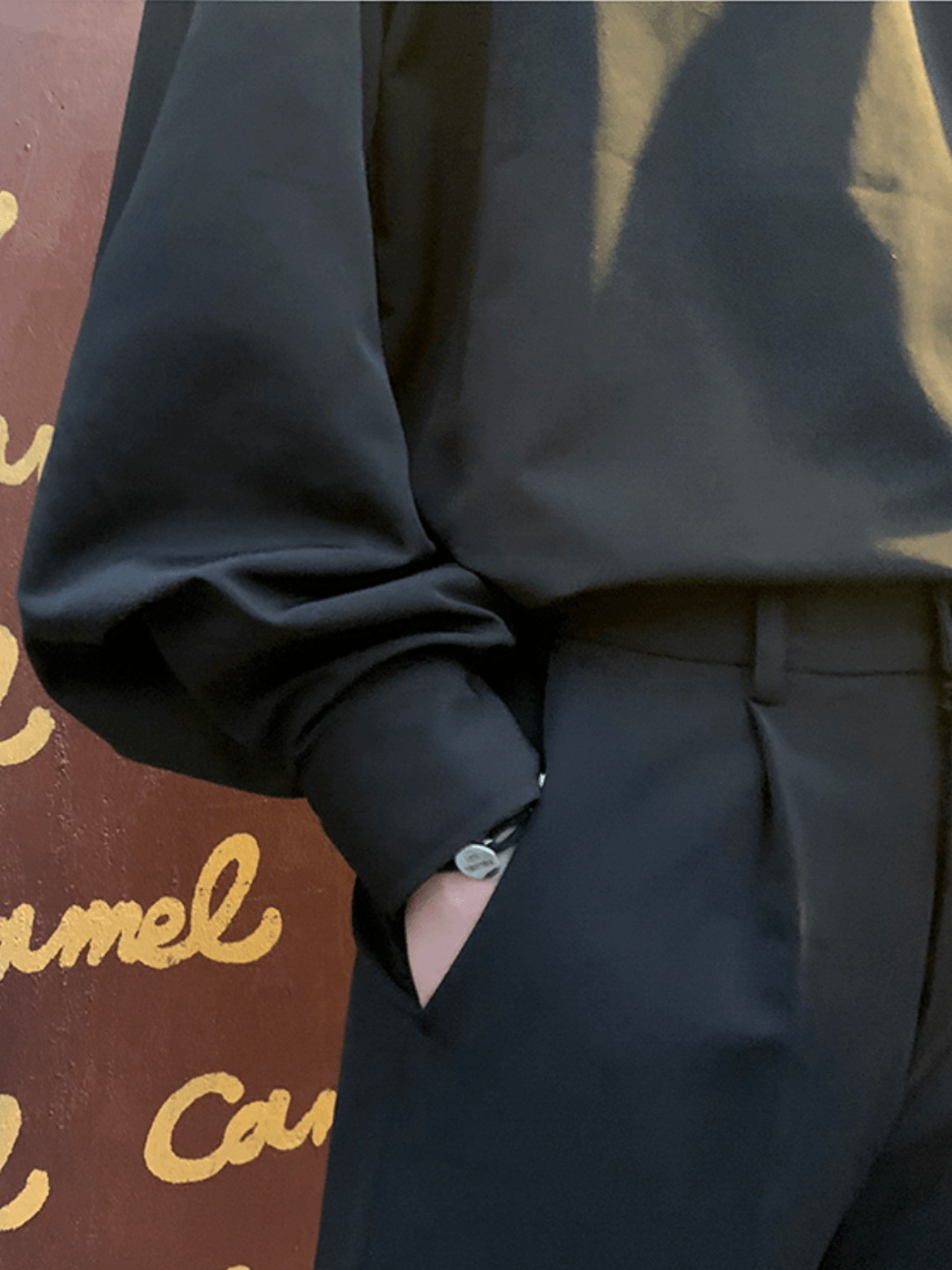 [MRCYC] V Neck Simple Shirt J0131