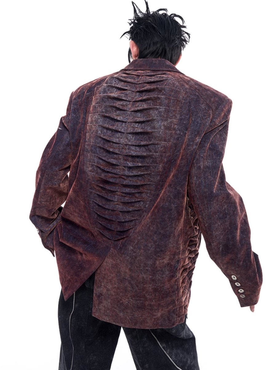 [STARTEXCEEDEND] denim suit jacket R028