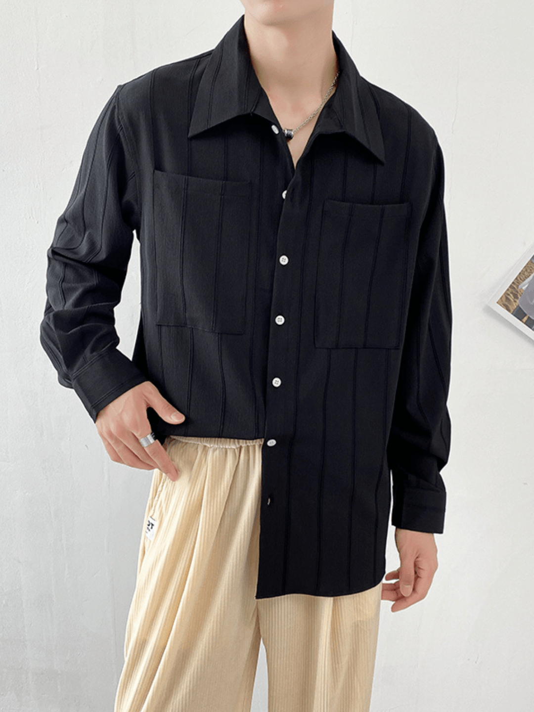 [DAZIONSED] Simple casual shirt J0127